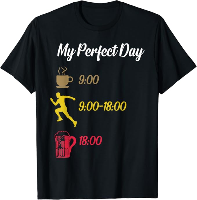 Perfect Läufer Jogger Geschenk Marathonlauf Joggen Laufen TShirt